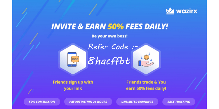 Wazirx Refer And Earn